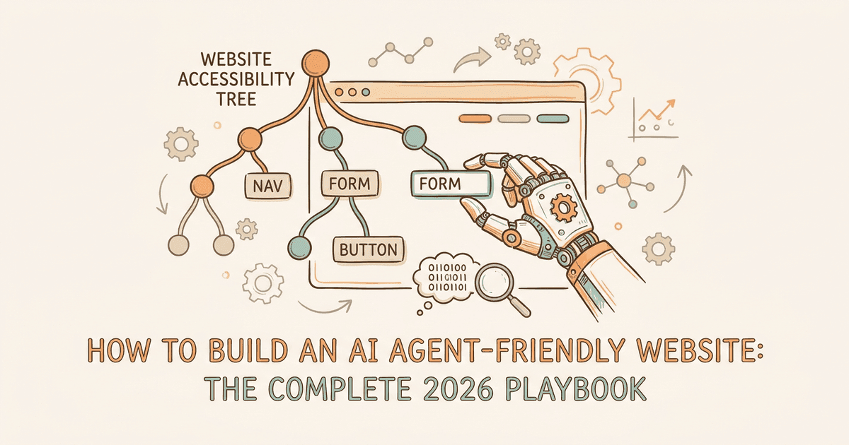 How to Build an AI Agent-Friendly Website: The Complete 2026 Playbook