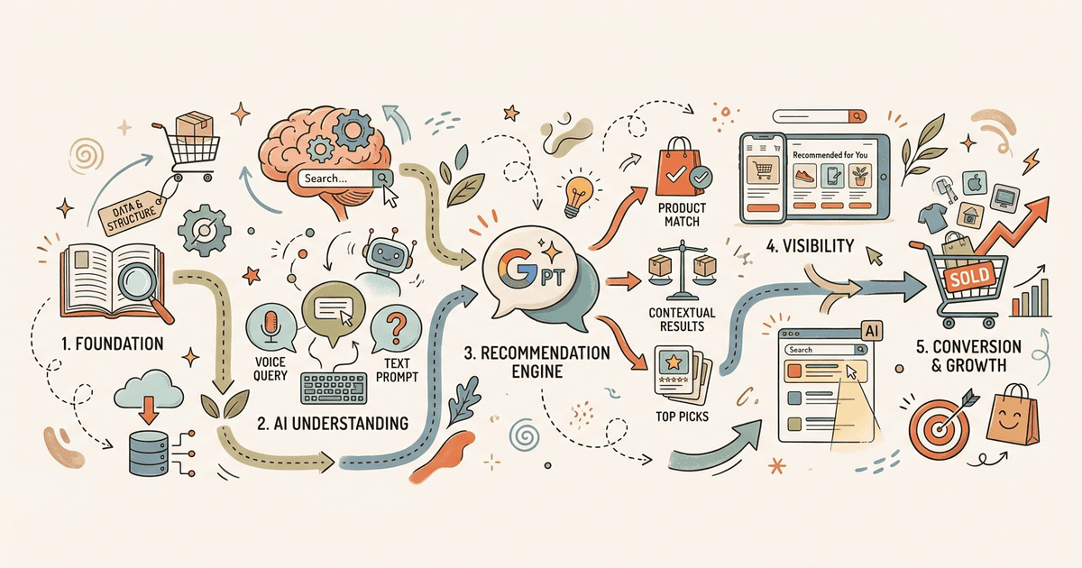 AI Search Optimization Ecommerce: The 5-Step Playbook for Getting Products Recommended by ChatGPT