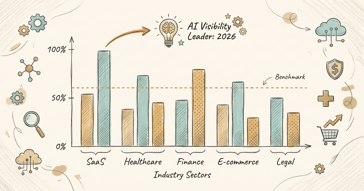 AI Visibility Benchmarks by Industry: Cross-Industry Scorecard for 2026