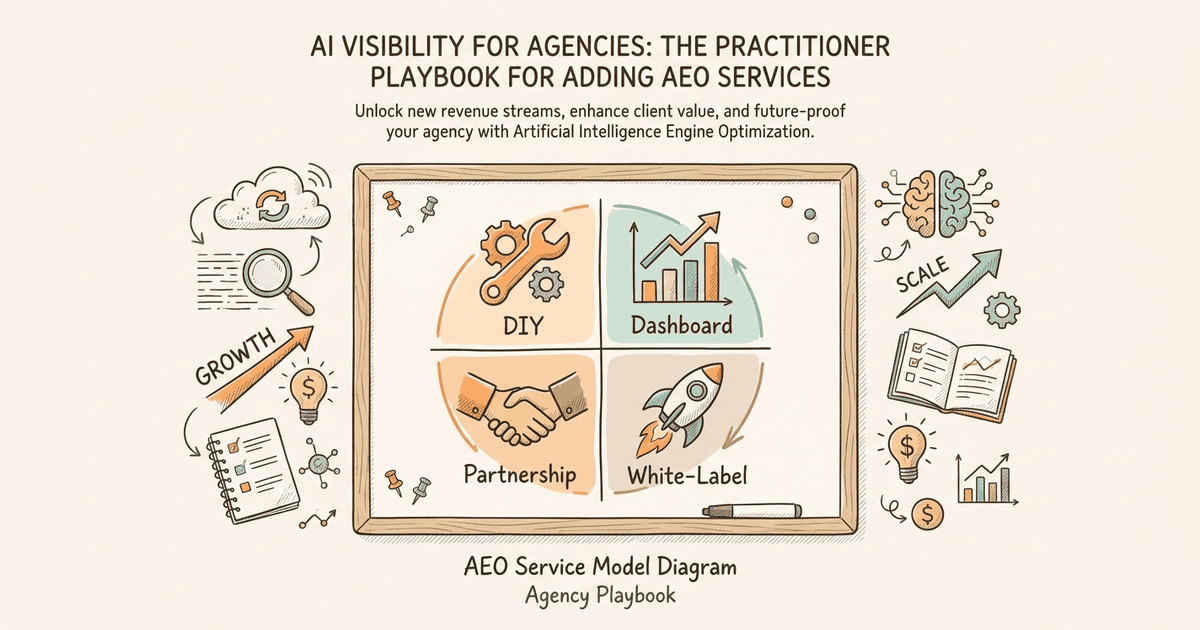 AI Visibility for Agencies: The Practitioner Playbook for Adding AEO Services