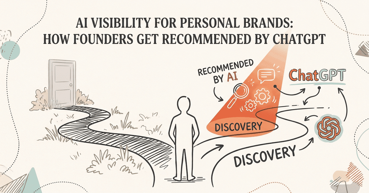 AI Visibility for Personal Brands: How Founders Get Recommended by ChatGPT