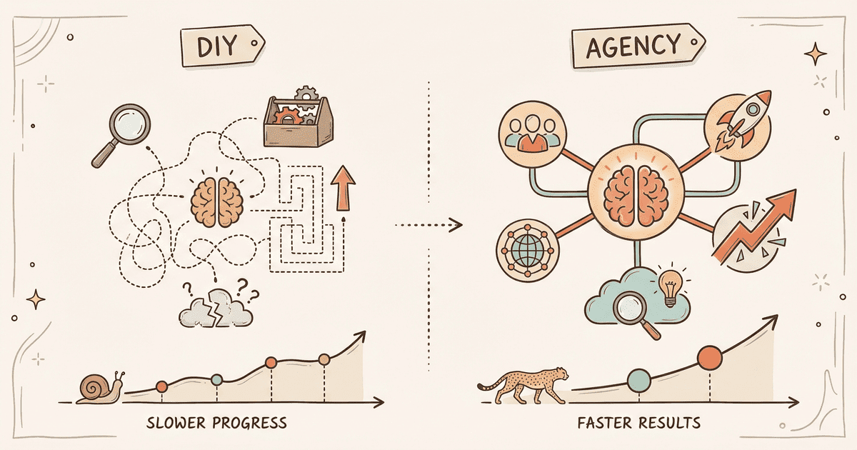 DIY vs Agency AI Visibility: 5 Essential Factors to Avoid Costly Mistakes