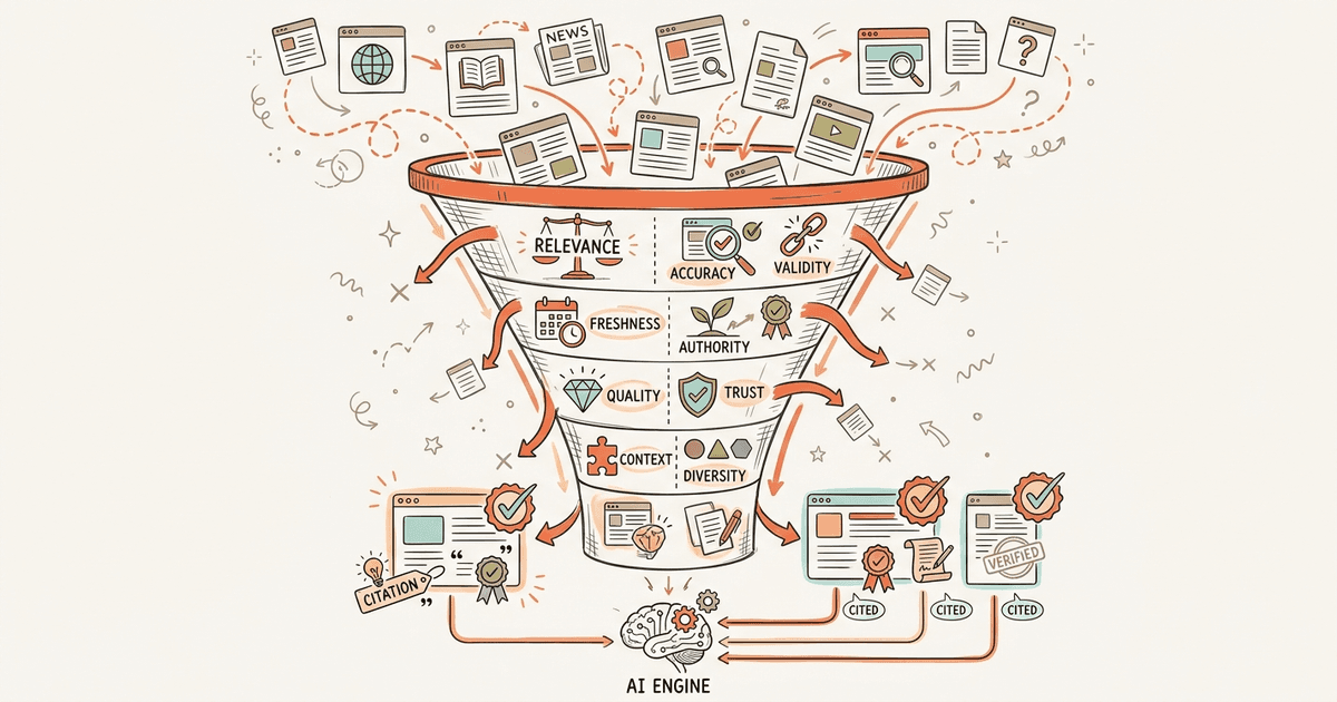 How AI Engines Choose Sources: 8-Factor Framework