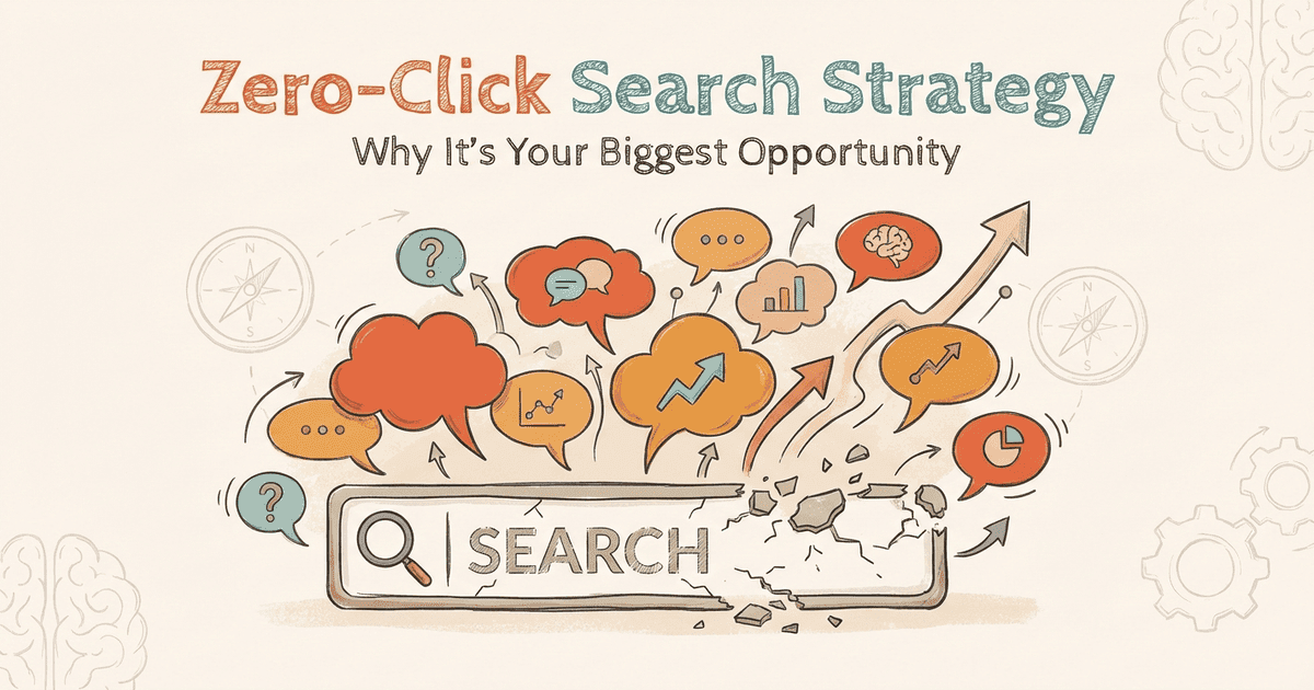 Zero-Click Search Strategy: Why It's Your Biggest Opportunity