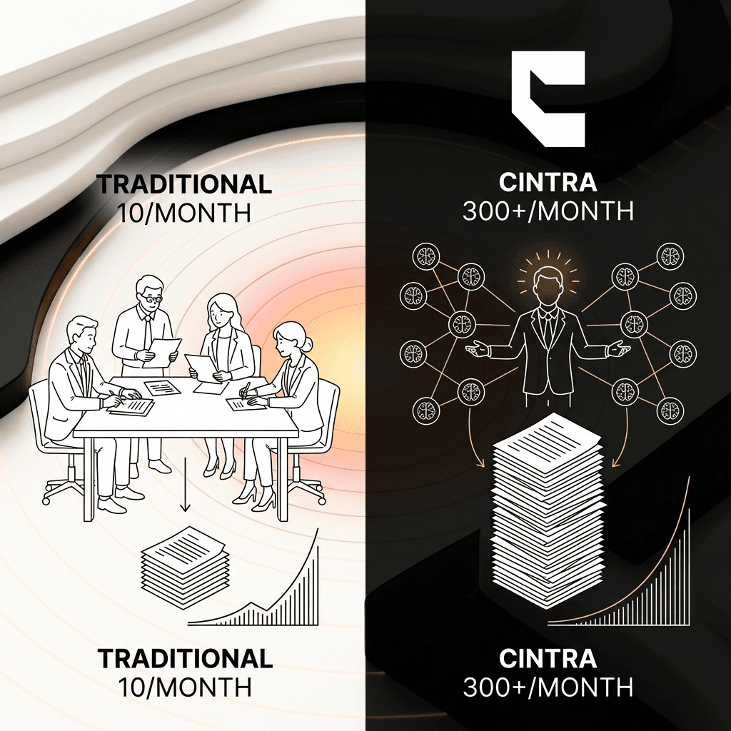 AEO Agency Comparison — Cintra vs Traditional vs DIY