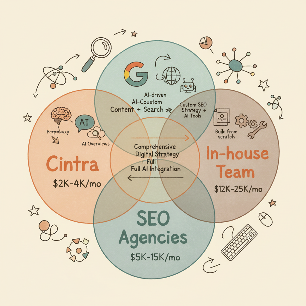 Perplexity and ChatGPT optimization agency comparison — cross-platform methodology overview