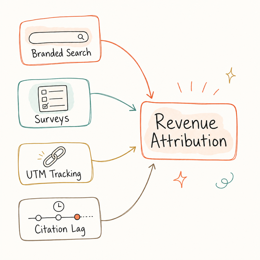 Cintra AI visibility reporting zero-click attribution methods connecting AI citations to revenue