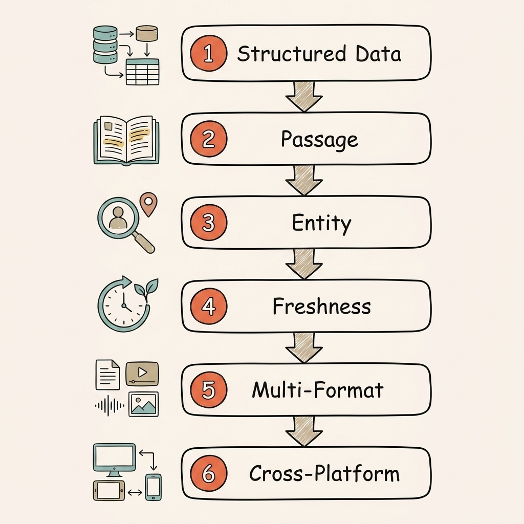 Cintra Google AI Mode optimization 6-step framework for earning AI Mode citations