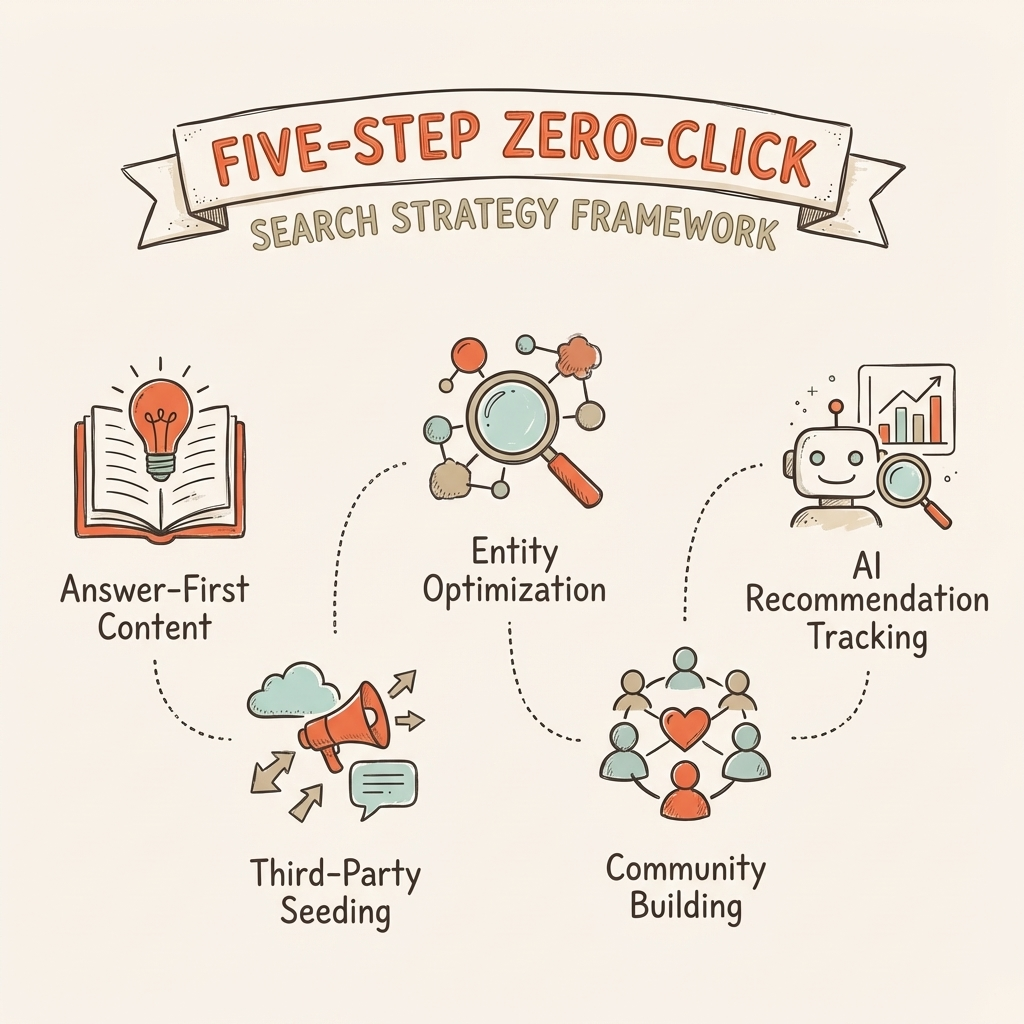 Cintra zero-click search strategy five-step framework for winning AI recommendations