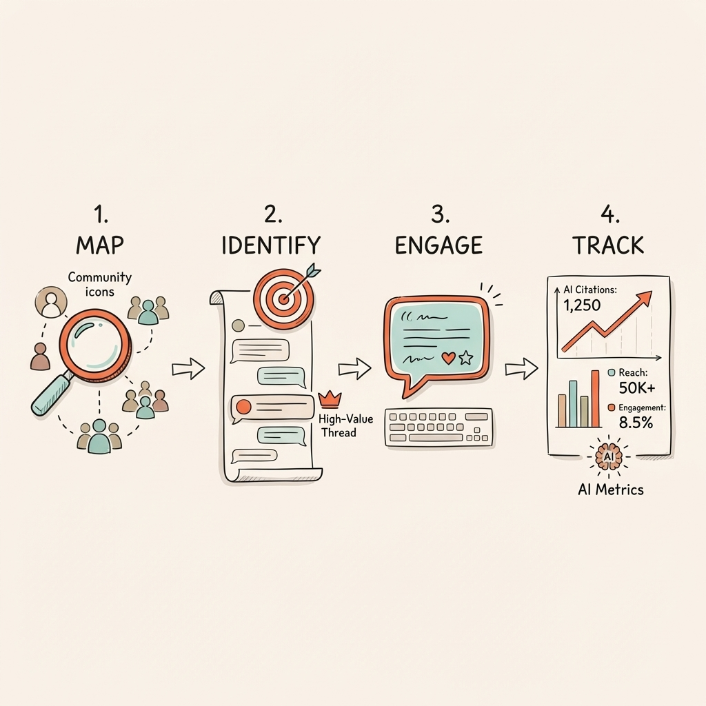 Reddit engagement for AI visibility — service deliverables and methodology overview
